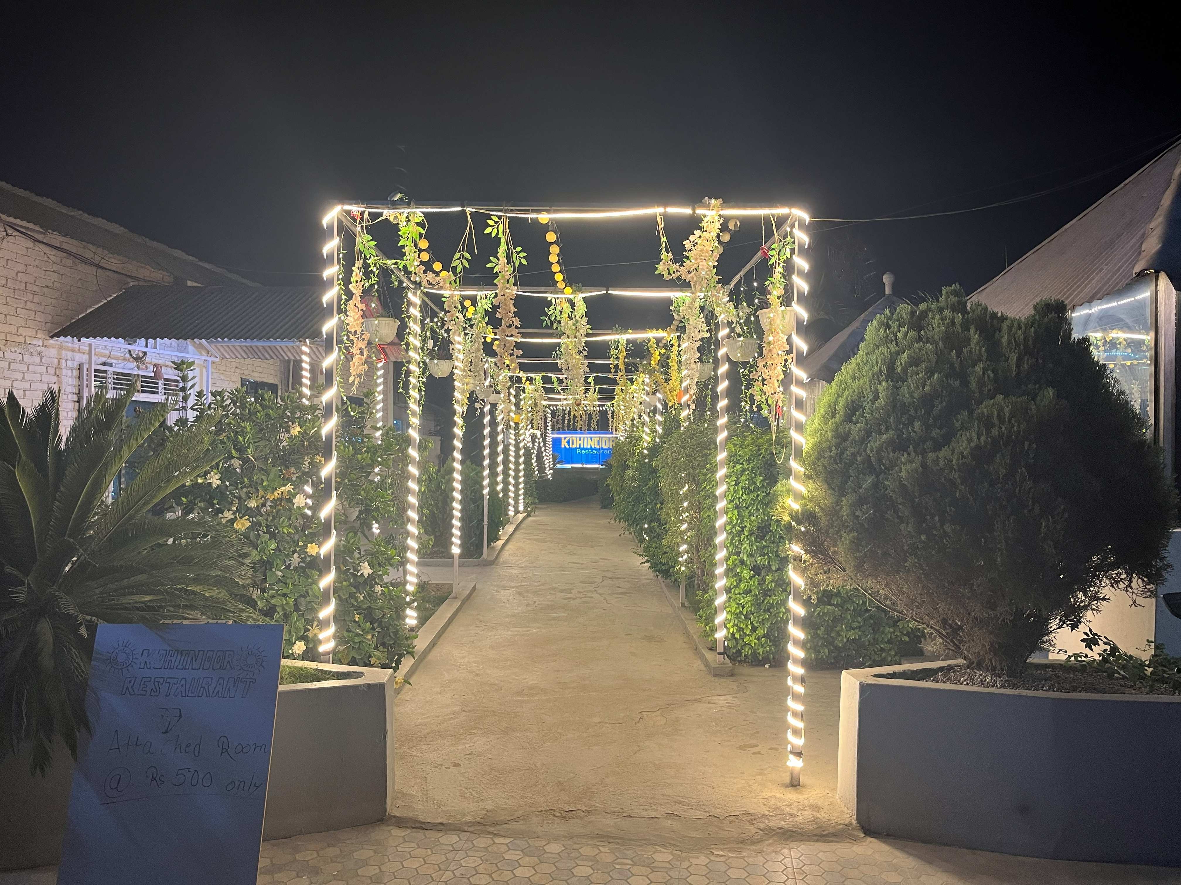 Illuminated Entrance